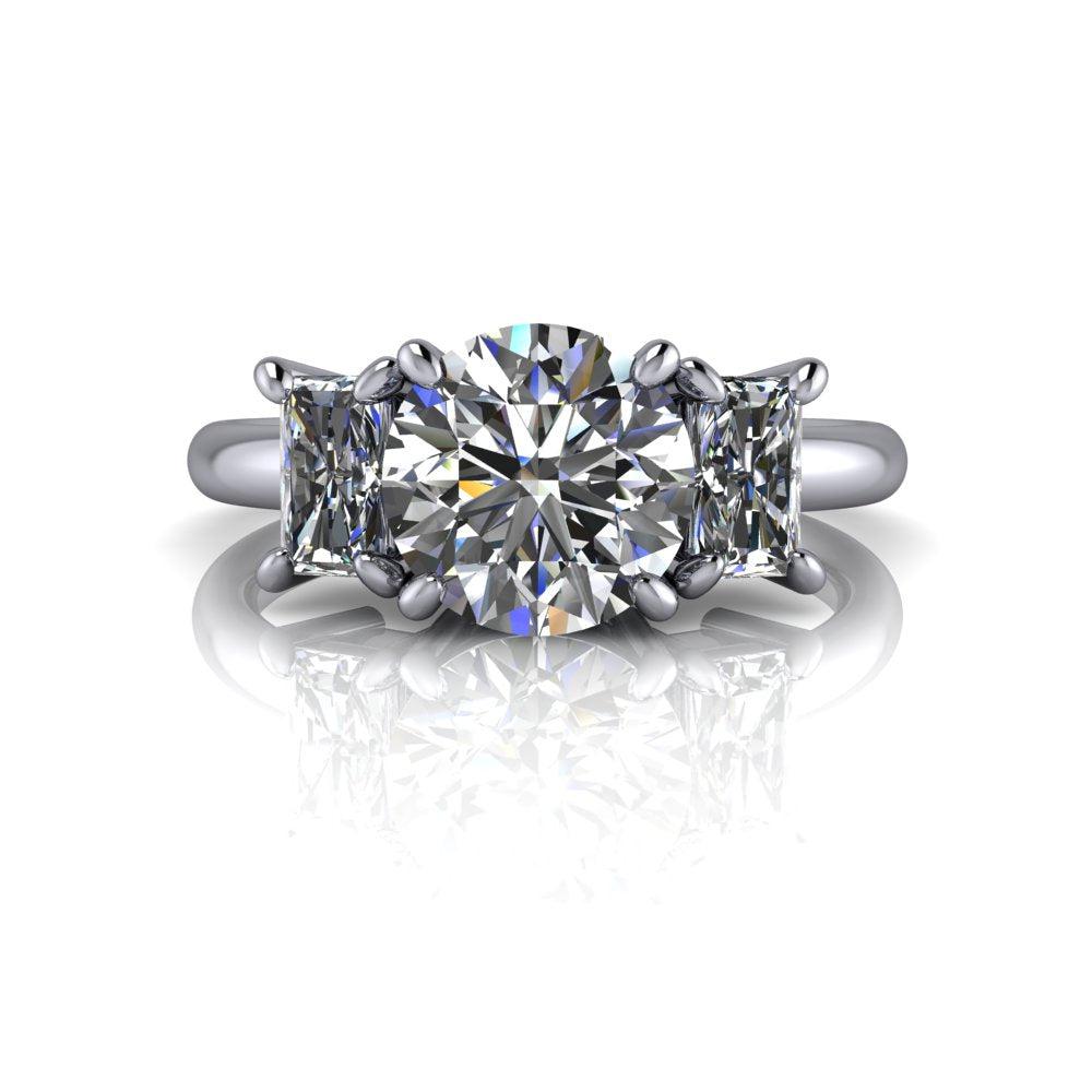 925 Silver Engagement Ring Bel Viaggio Designs, LLC