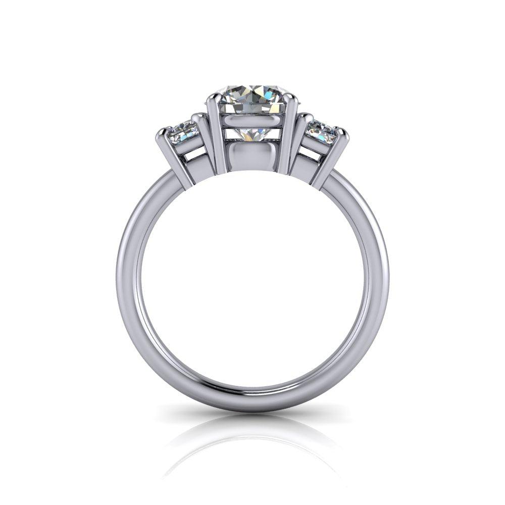 925 Silver Engagement Ring Bel Viaggio Designs, LLC