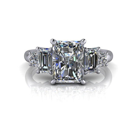 925 Silver Engagement Ring Bel Viaggio Designs, LLC