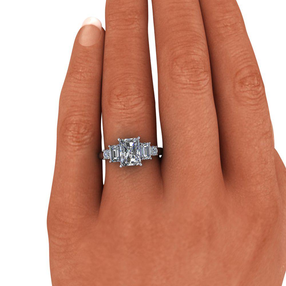 925 Silver Engagement Ring Bel Viaggio Designs, LLC