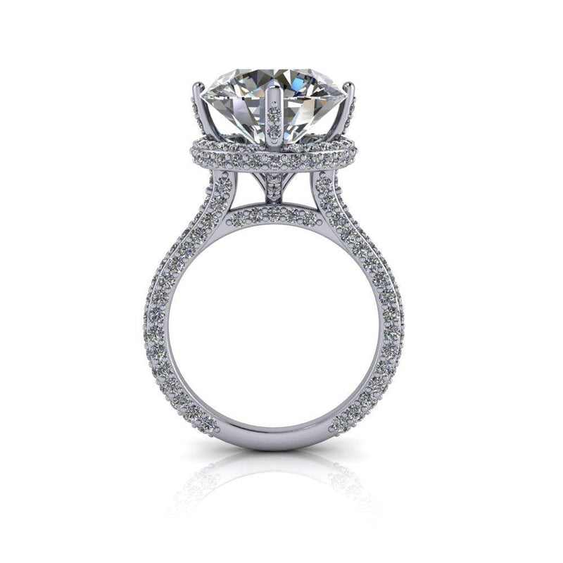 925 Silver Engagement Ring Bel Viaggio Designs, LLC