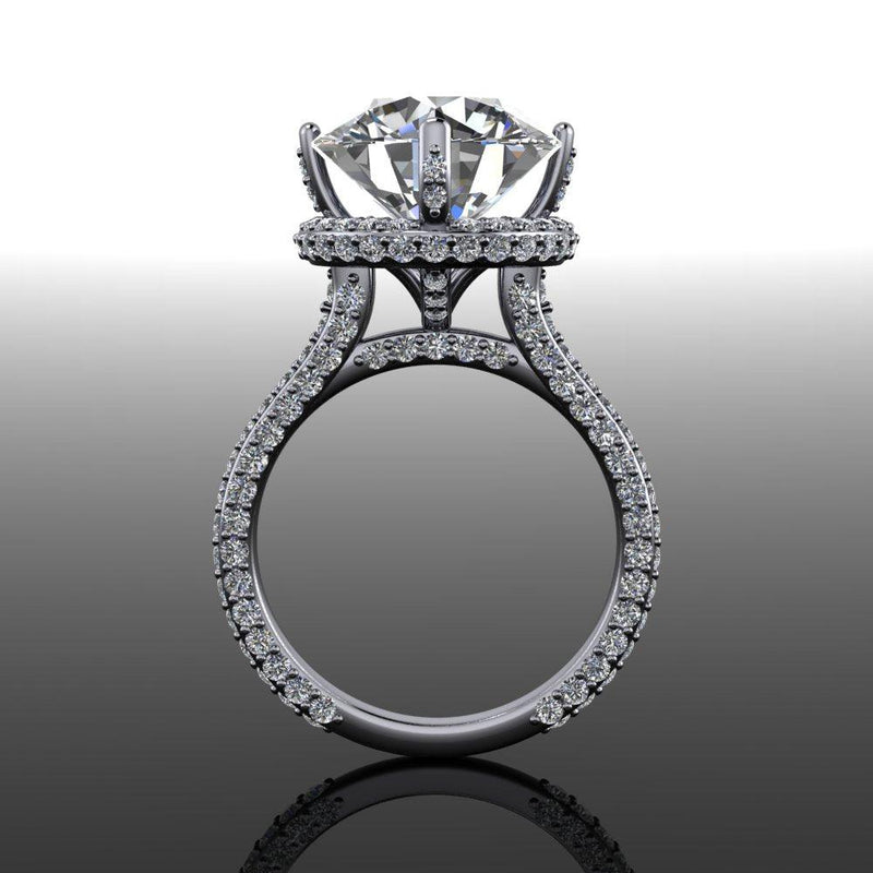 925 Silver Engagement Ring Bel Viaggio Designs, LLC