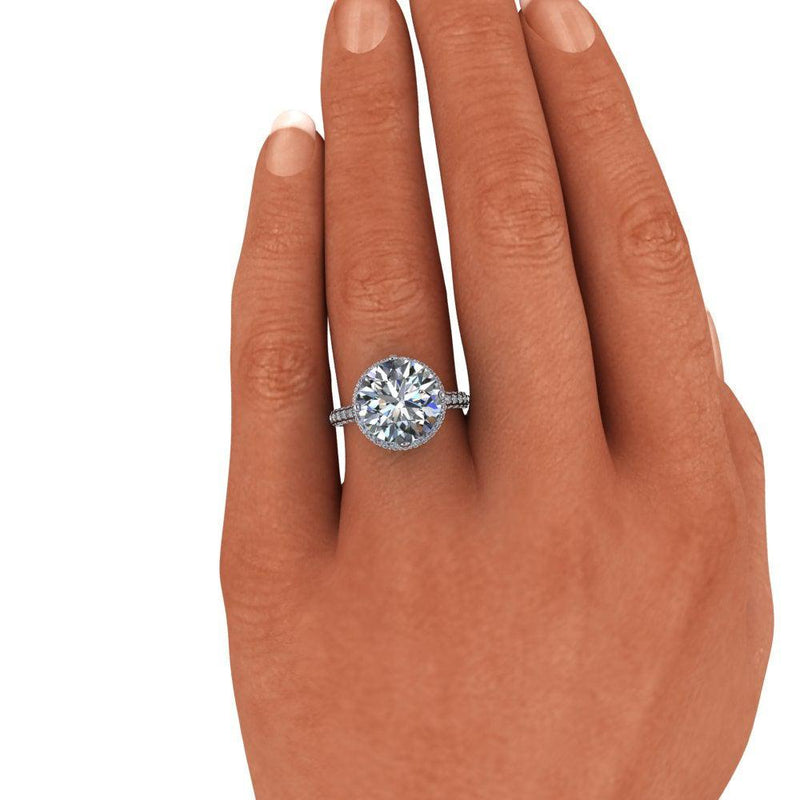 925 Silver Engagement Ring Bel Viaggio Designs, LLC