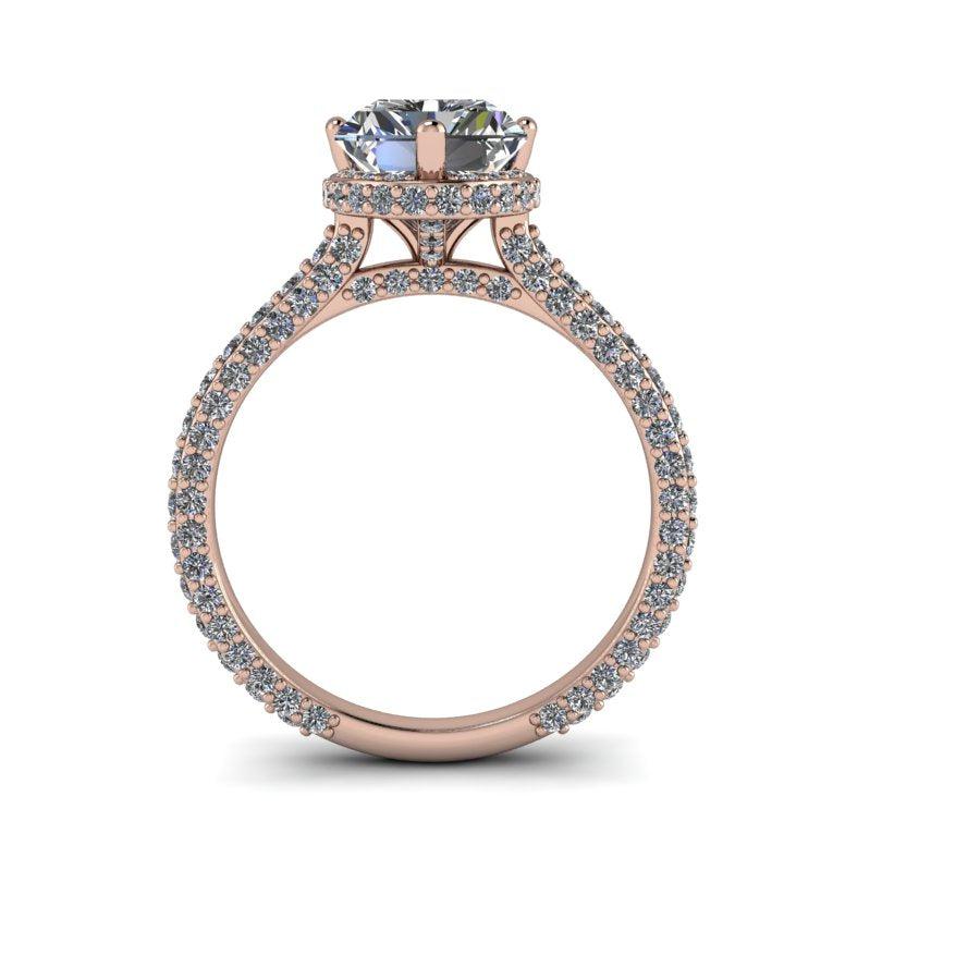 925 Silver Engagement Ring Bel Viaggio Designs, LLC