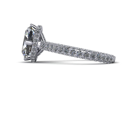 925 Silver Engagement Ring Bel Viaggio Designs, LLC