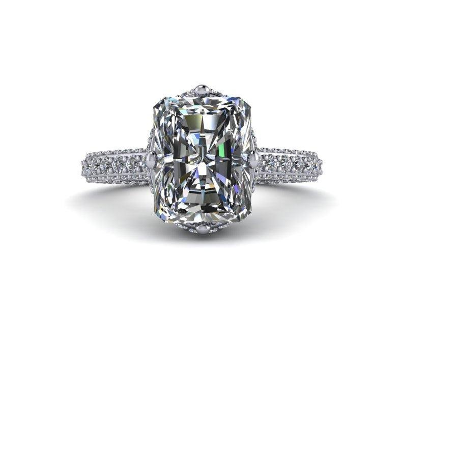 925 Silver Engagement Ring Bel Viaggio Designs, LLC