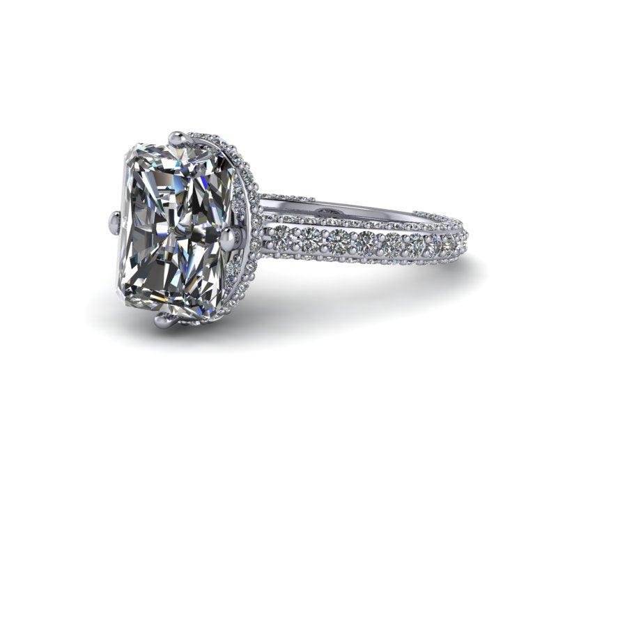 925 Silver Engagement Ring Bel Viaggio Designs, LLC