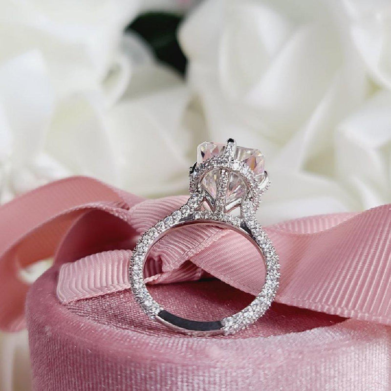 925 Silver Engagement Ring Bel Viaggio Designs, LLC