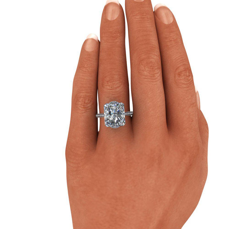 925 Silver Engagement Ring Bel Viaggio Designs, LLC