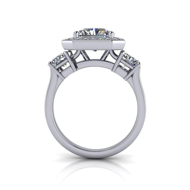 925 Silver Engagement Ring Bel Viaggio Designs, LLC