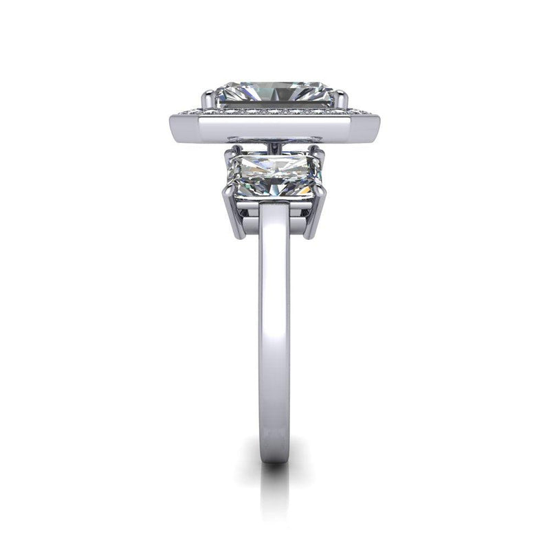 925 Silver Engagement Ring Bel Viaggio Designs, LLC