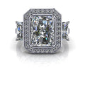 925 Silver Engagement Ring Bel Viaggio Designs, LLC