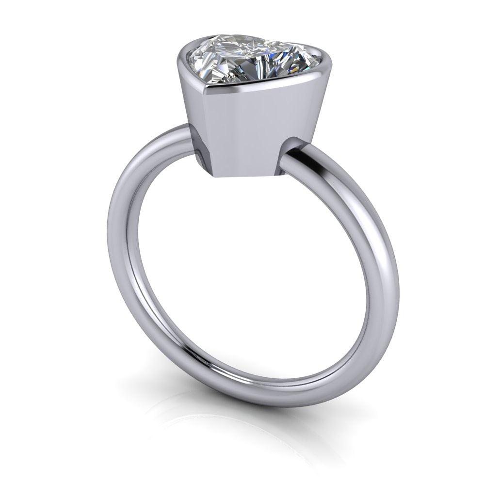 925 Silver Engagement Ring Bel Viaggio Designs, LLC