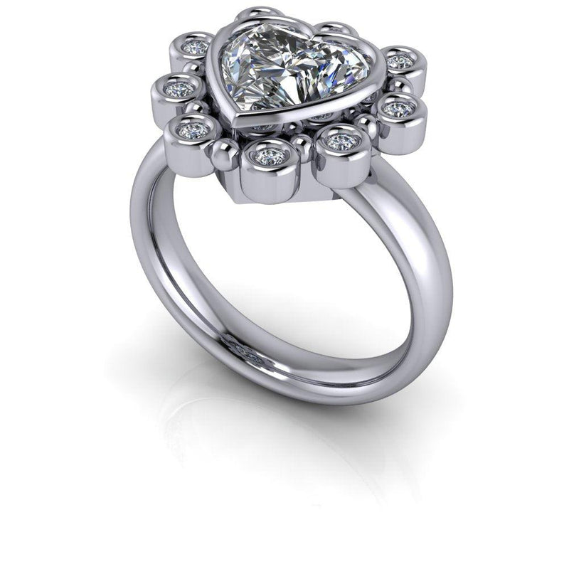 925 Silver Engagement Ring Bel Viaggio Designs, LLC