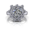 925 Silver Engagement Ring Bel Viaggio Designs, LLC