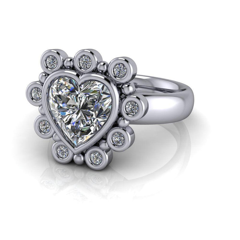 925 Silver Engagement Ring Bel Viaggio Designs, LLC