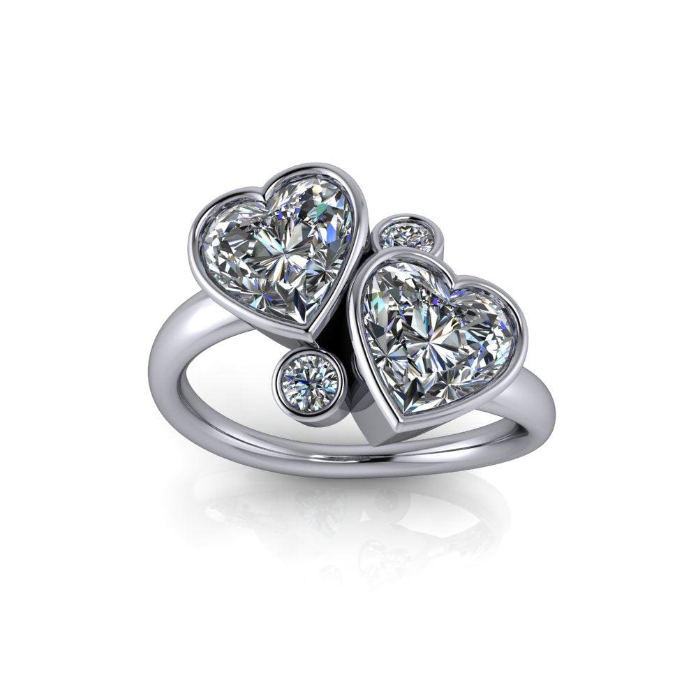 925 Silver Engagement Ring Bel Viaggio Designs, LLC