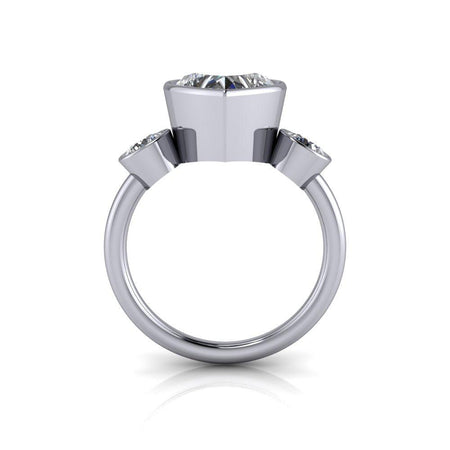 925 Silver Engagement Ring Bel Viaggio Designs, LLC