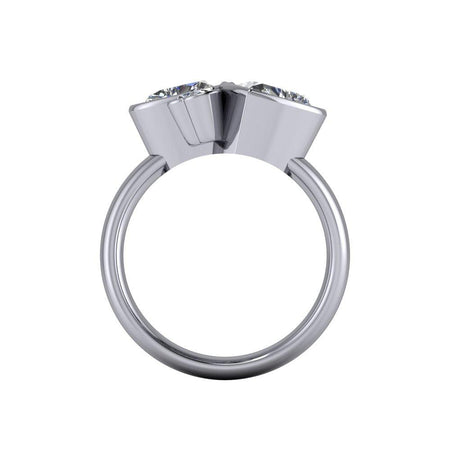 925 Silver Engagement Ring Bel Viaggio Designs, LLC