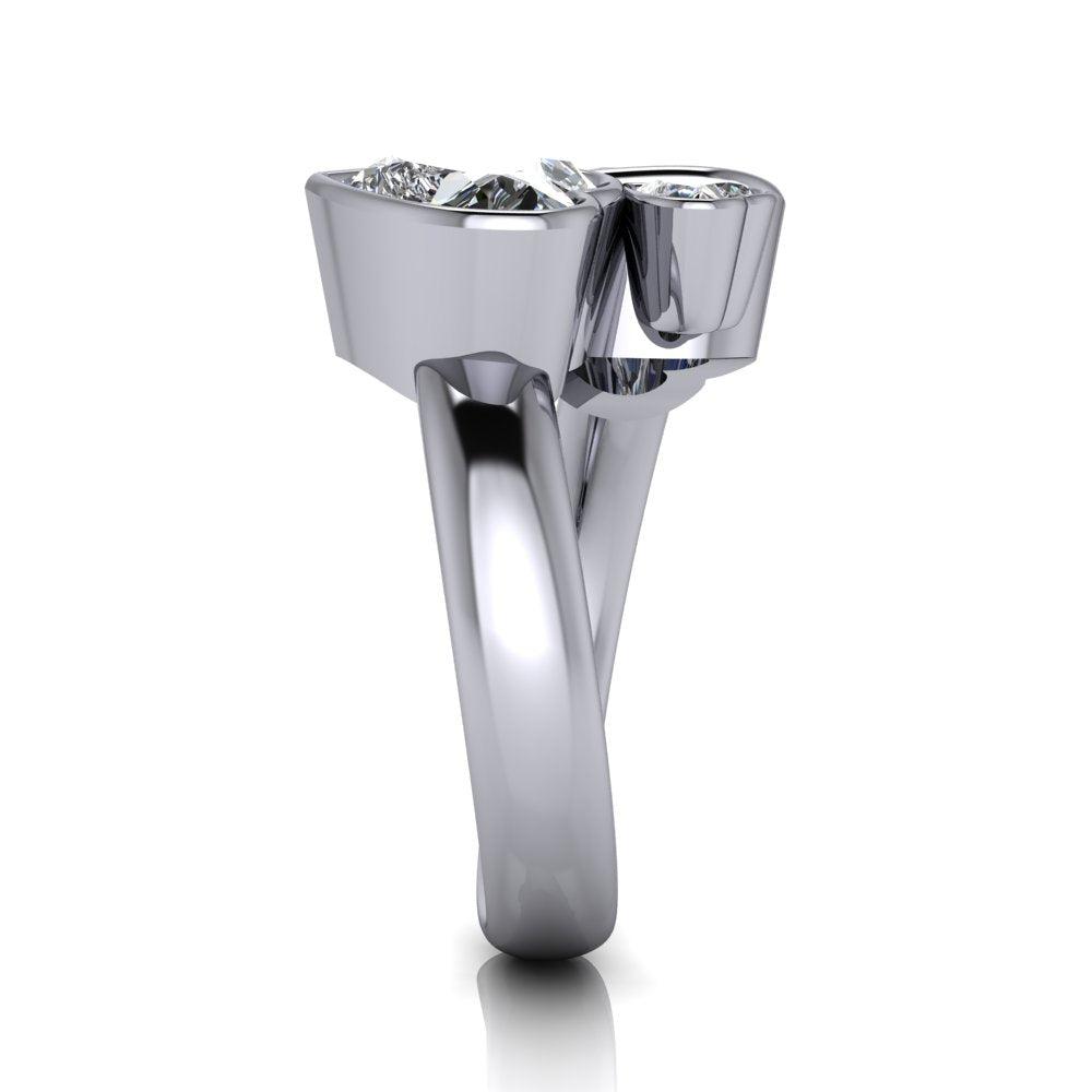 925 Silver Engagement Ring Bel Viaggio Designs, LLC