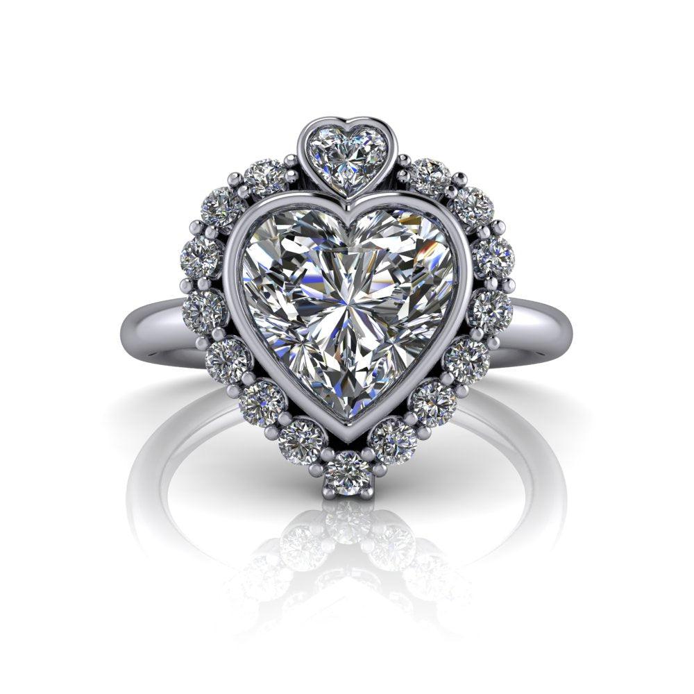 925 Silver Engagement Ring Bel Viaggio Designs, LLC