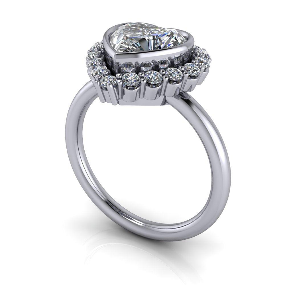 925 Silver Engagement Ring Bel Viaggio Designs, LLC