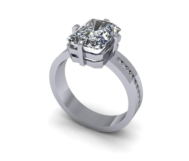 925 Silver Engagement Ring Bel Viaggio Designs, LLC