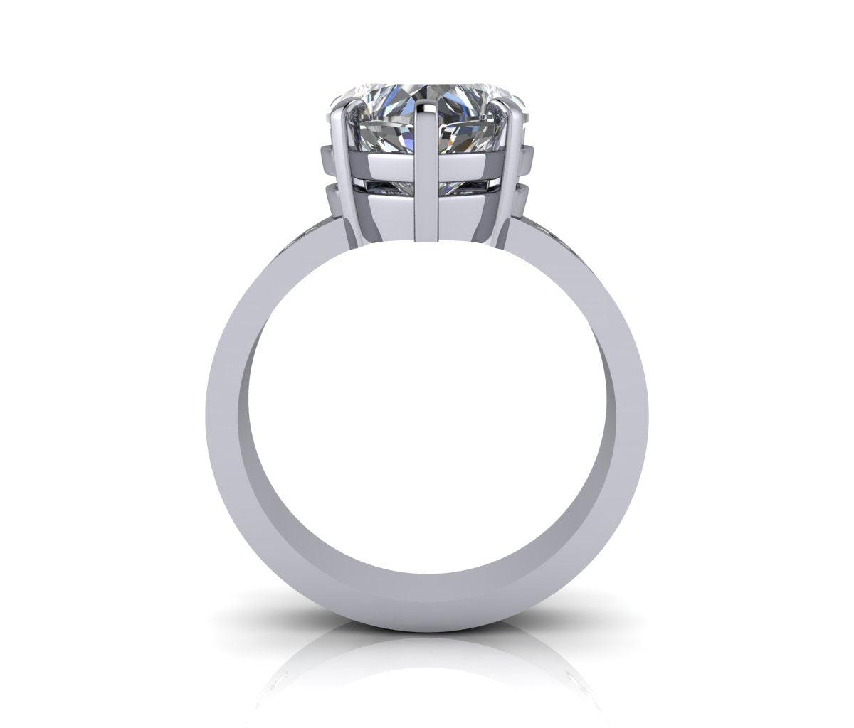 925 Silver Engagement Ring Bel Viaggio Designs, LLC