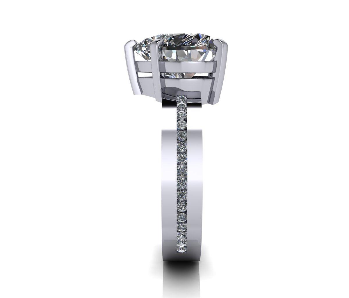 925 Silver Engagement Ring Bel Viaggio Designs, LLC