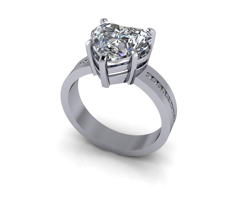 925 Silver Engagement Ring Bel Viaggio Designs, LLC