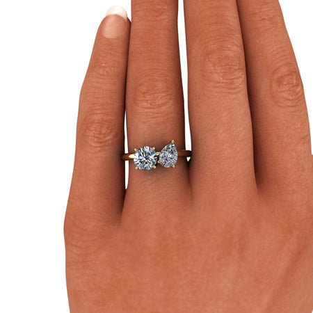 925 Silver Engagement Ring Bel Viaggio Designs, LLC