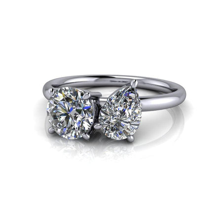 925 Silver Engagement Ring Bel Viaggio Designs, LLC