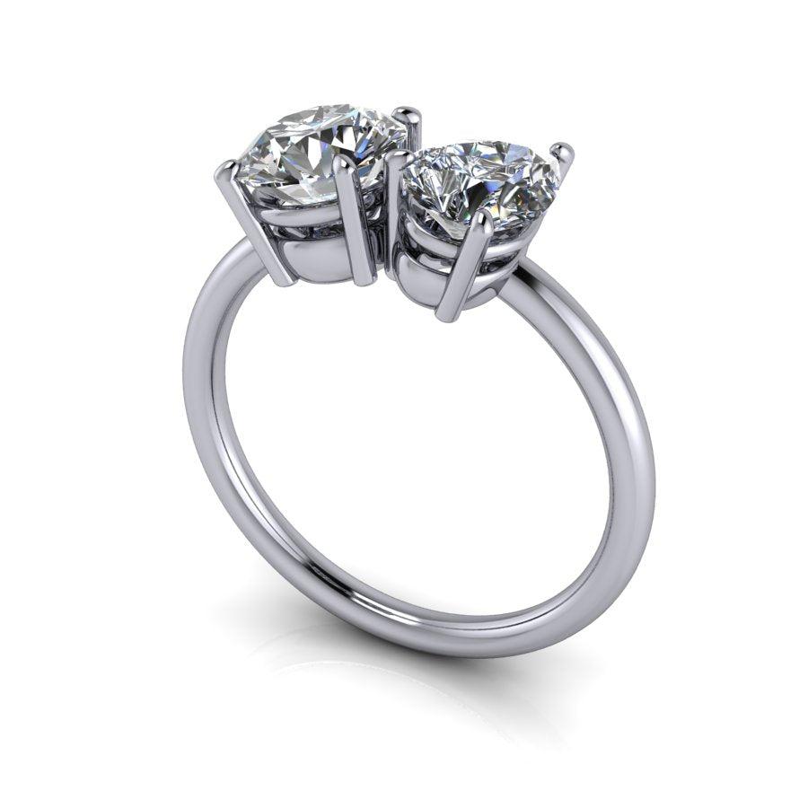 925 Silver Engagement Ring Bel Viaggio Designs, LLC