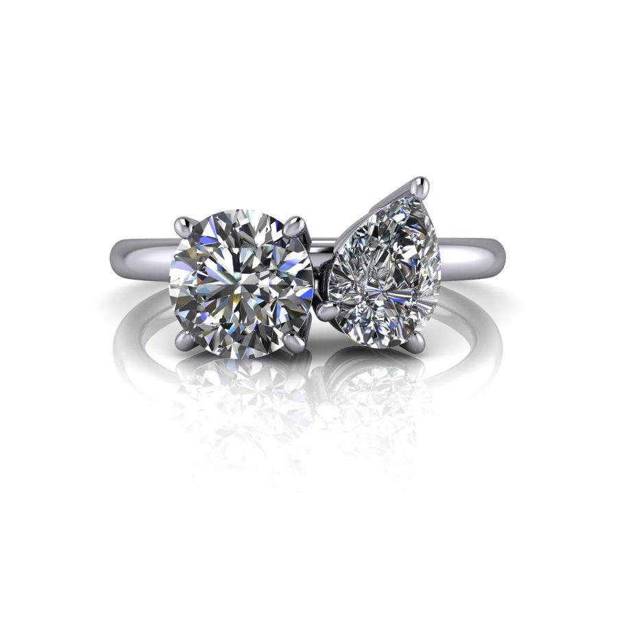 925 Silver Engagement Ring Bel Viaggio Designs, LLC