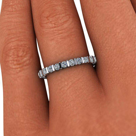 925 Silver Wedding band Bel Viaggio Designs, LLC