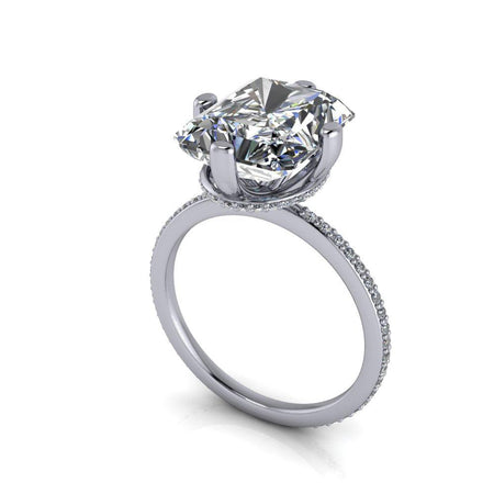 925 Silver Engagement Ring Bel Viaggio Designs, LLC