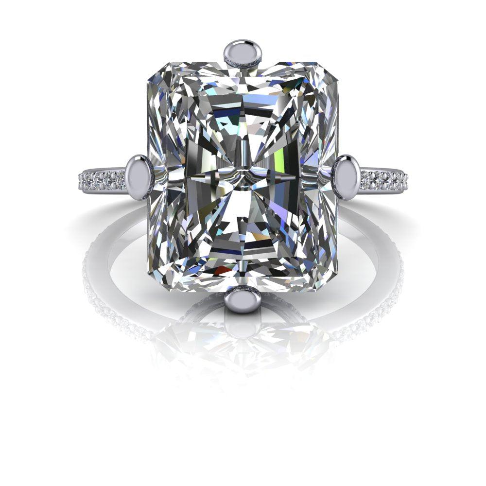 925 Silver Engagement Ring Bel Viaggio Designs, LLC