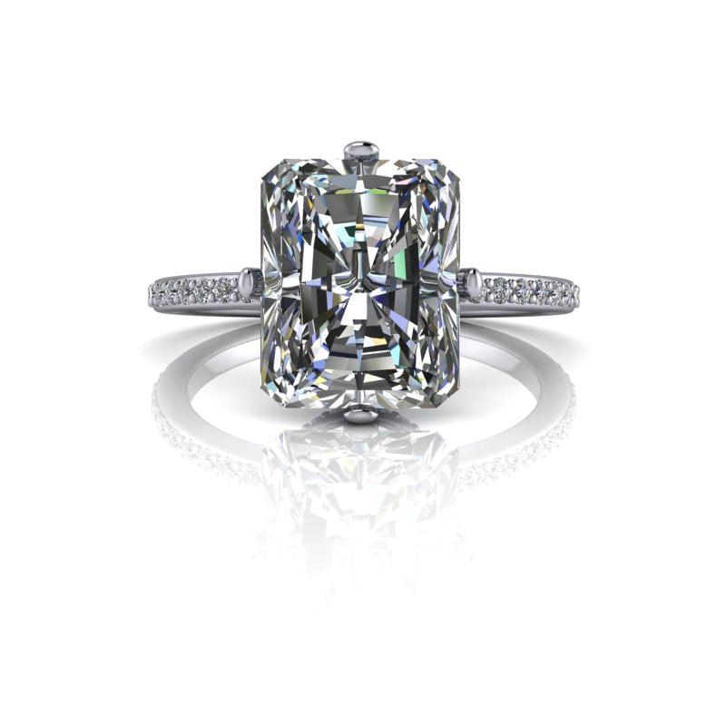 925 Silver Engagement Ring Bel Viaggio Designs, LLC