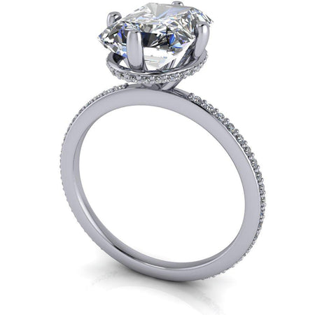 925 Silver Engagement Ring Bel Viaggio Designs, LLC