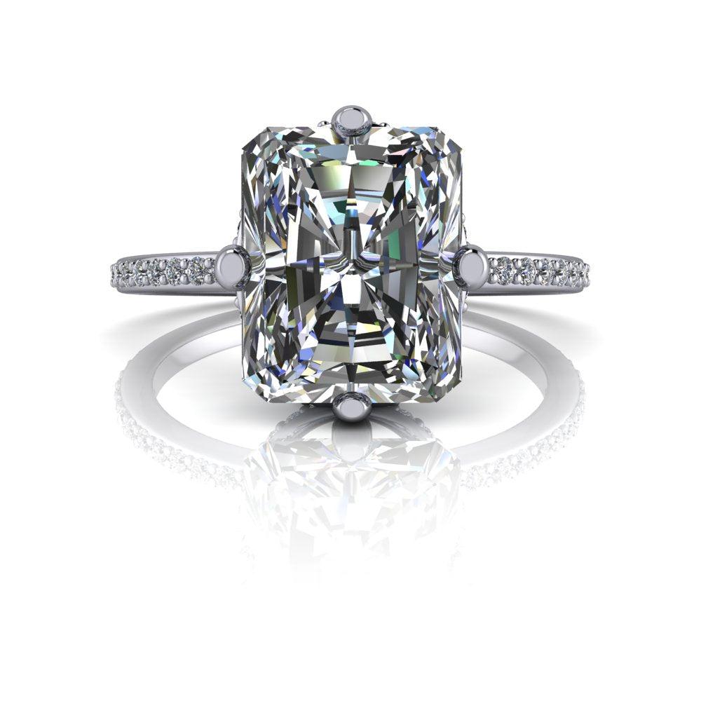 925 Silver Engagement Ring Bel Viaggio Designs, LLC