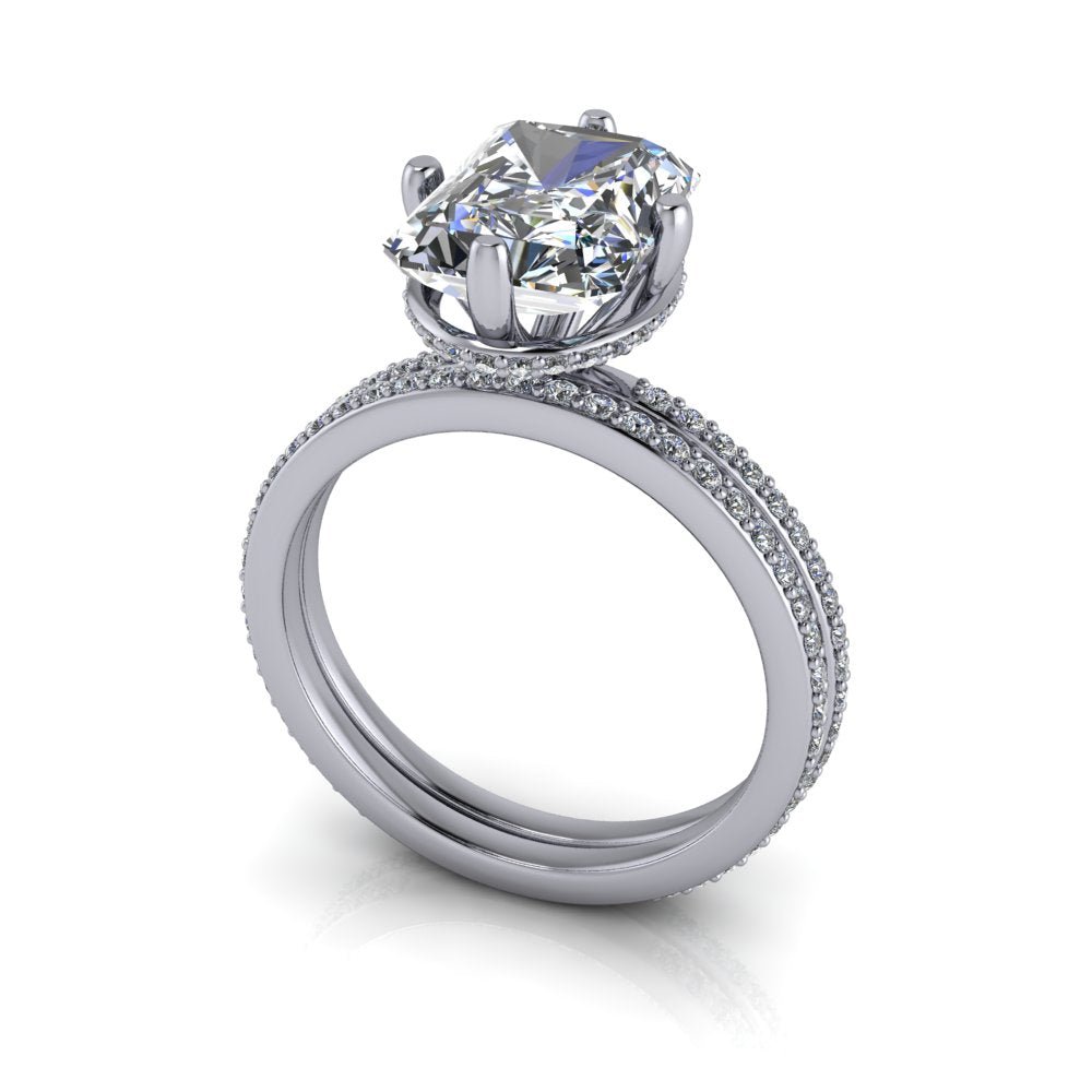 925 Silver Engagement Ring Bel Viaggio Designs, LLC