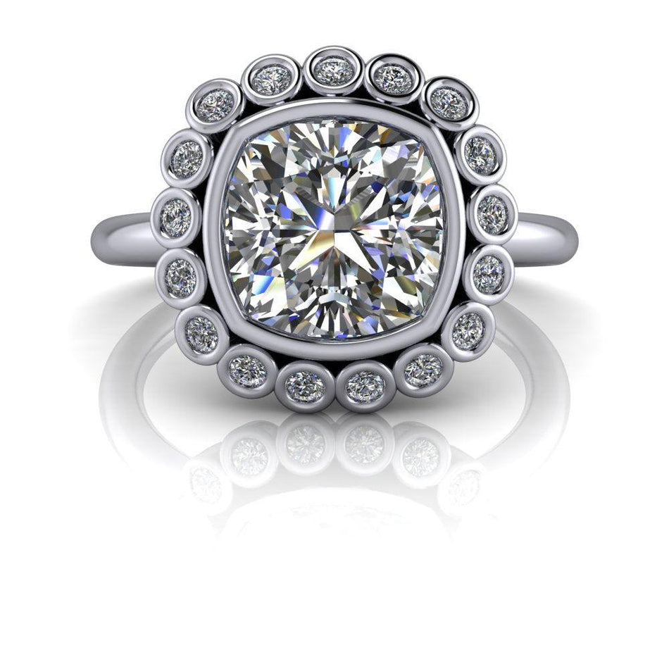 925 Silver Engagement Ring Bel Viaggio Designs, LLC