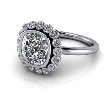 925 Silver Engagement Ring Bel Viaggio Designs, LLC