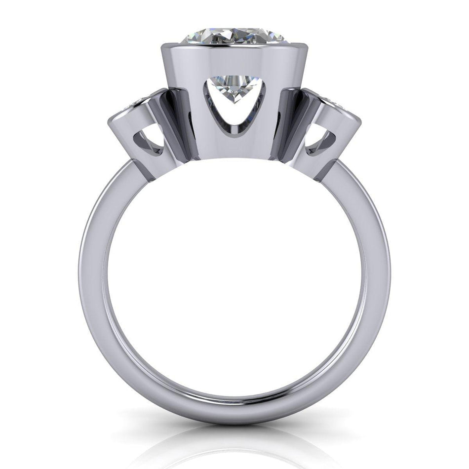 925 Silver Engagement Ring Bel Viaggio Designs, LLC