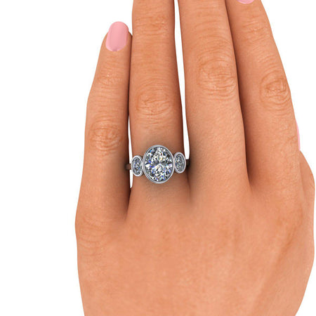 925 Silver Engagement Ring Bel Viaggio Designs, LLC