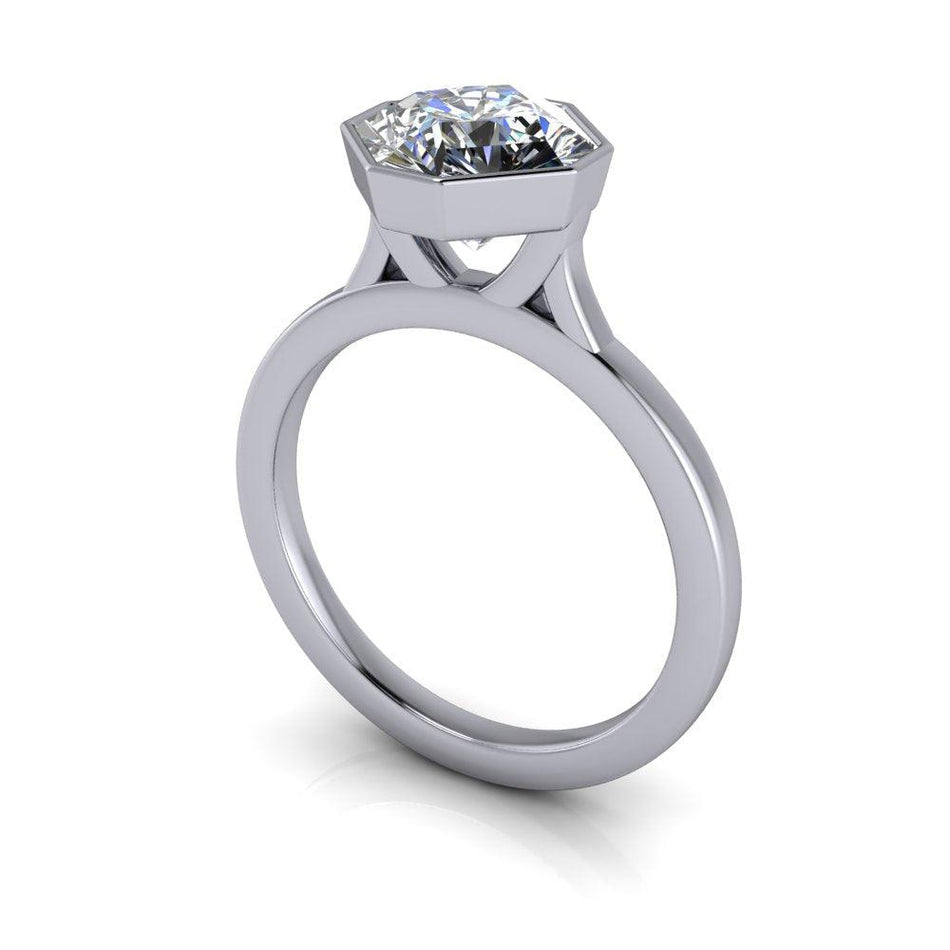 925 Silver Engagement Ring Bel Viaggio Designs, LLC
