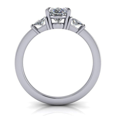 10kt white gold Engagement Ring Bel Viaggio Designs, LLC