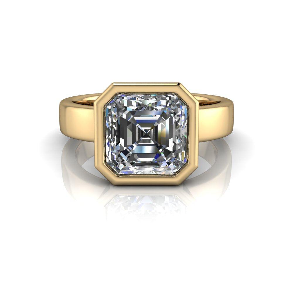 10kt yellow gold Engagement Ring Bel Viaggio Designs, LLC