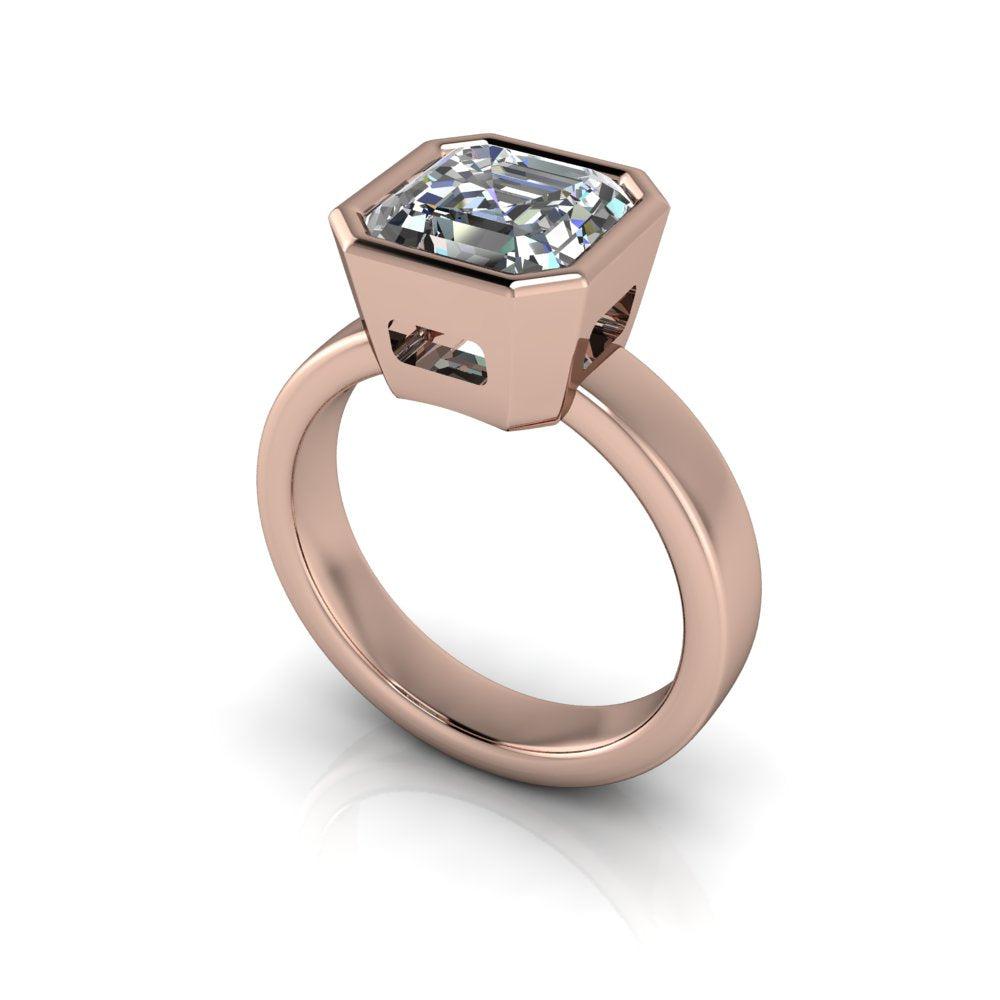 10kt rose gold Engagement Ring Bel Viaggio Designs, LLC