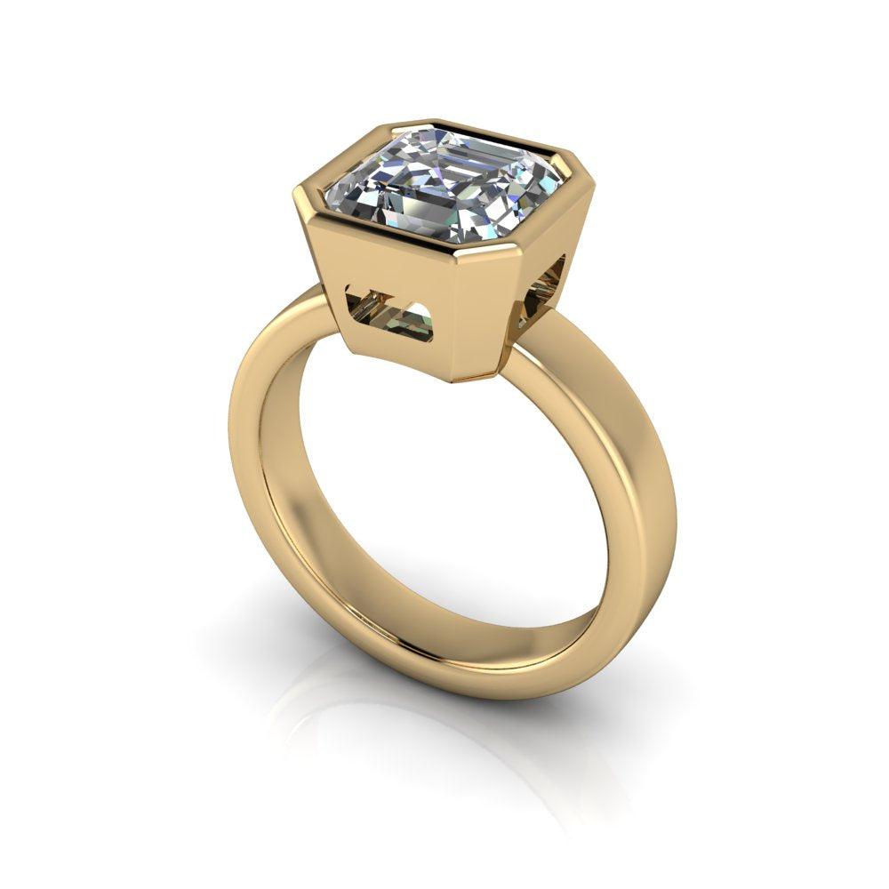 10kt yellow gold Engagement Ring Bel Viaggio Designs, LLC